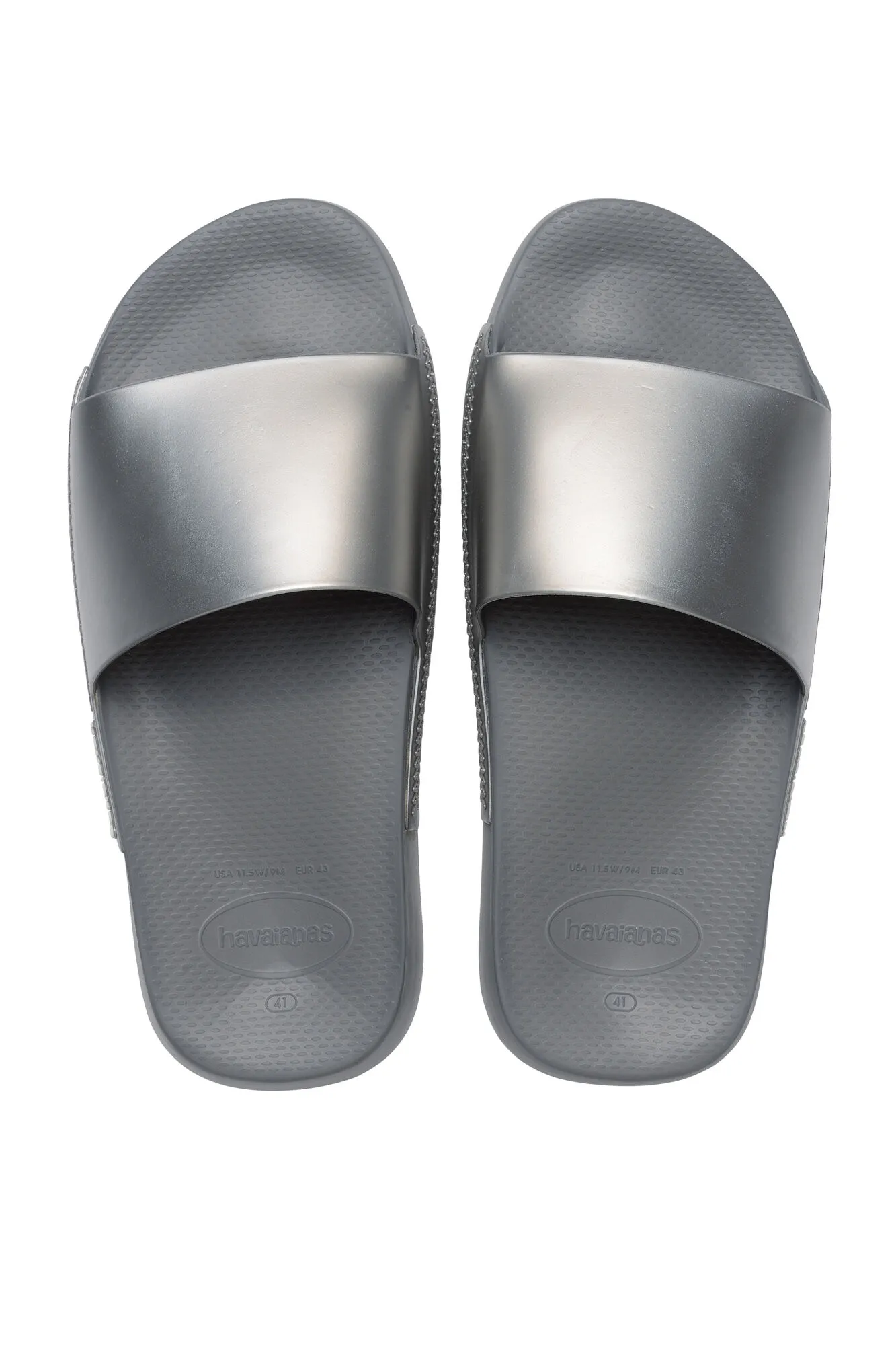 Chanclas Hav. Slide Classic Metallic