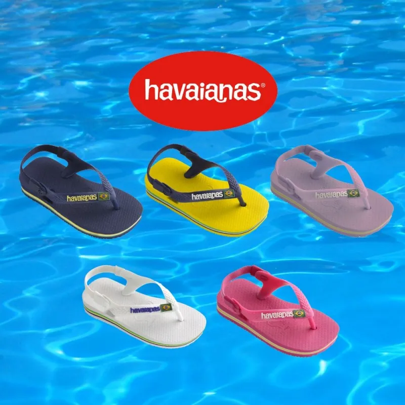 Chanclas Havaianas Brasil Baby orchid rose