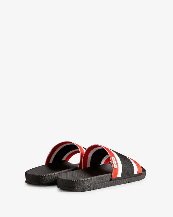 Chanclas Hunter Tri Colour Elastic Hombre Negras | 648-XHEQNV 2024 estudio – Chanclas