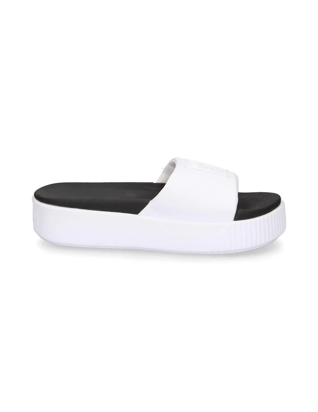 Chanclas Mujer Puma Platform Blancas