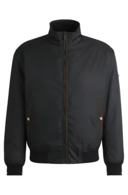 Chaqueta bomber BOSS x ASTON MARTIN repelente al agua con logo