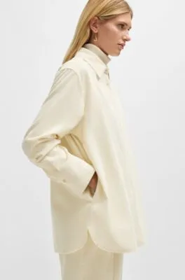 Chaqueta de pana de algodón y cashmere