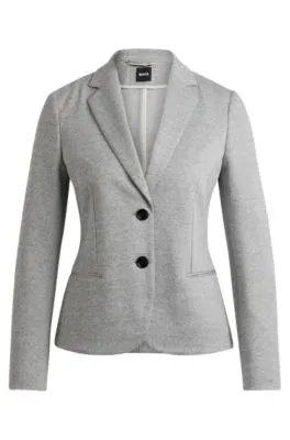 Chaqueta extra slim fit en punto de espiga