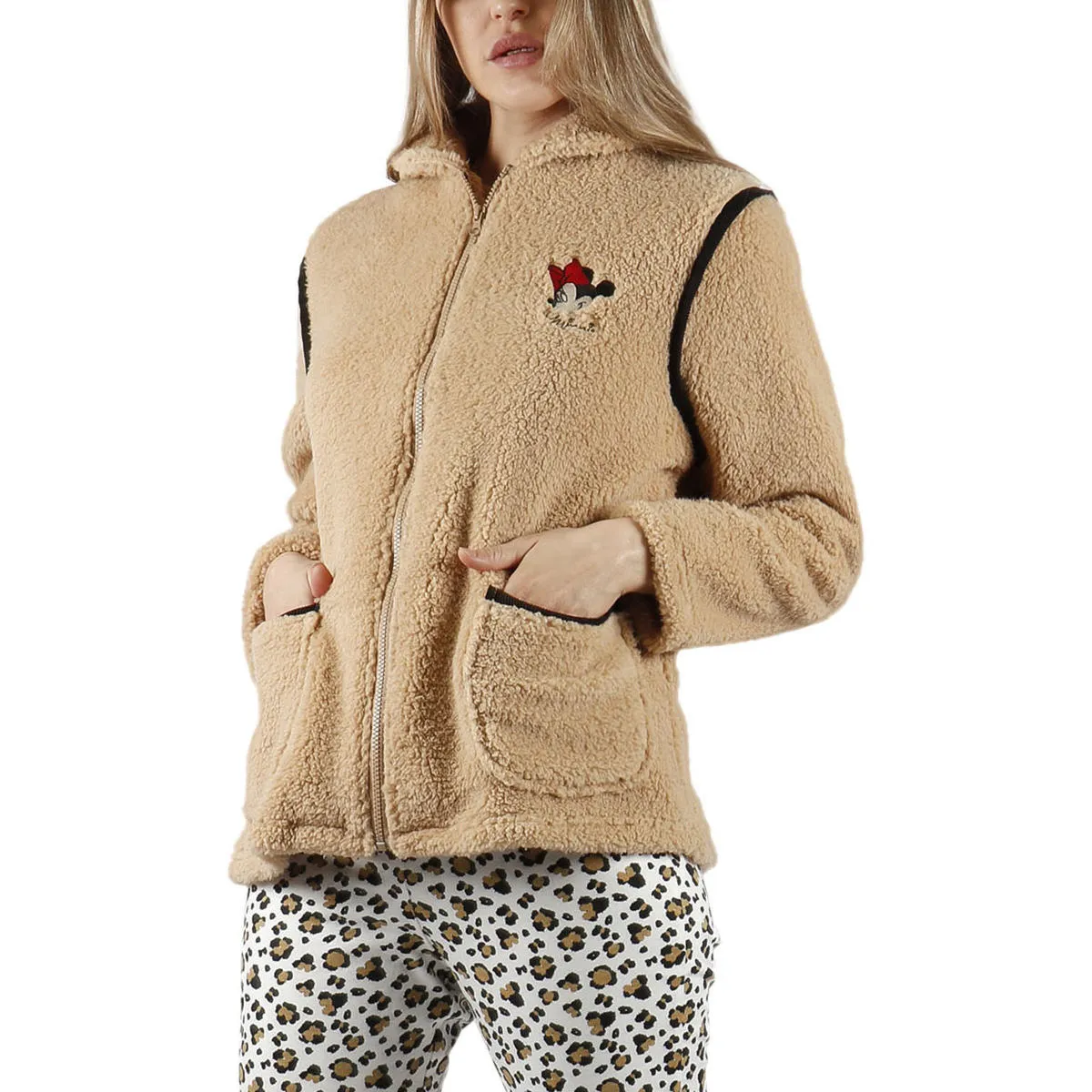 Chaqueta interior Minnie Leopardo Disney