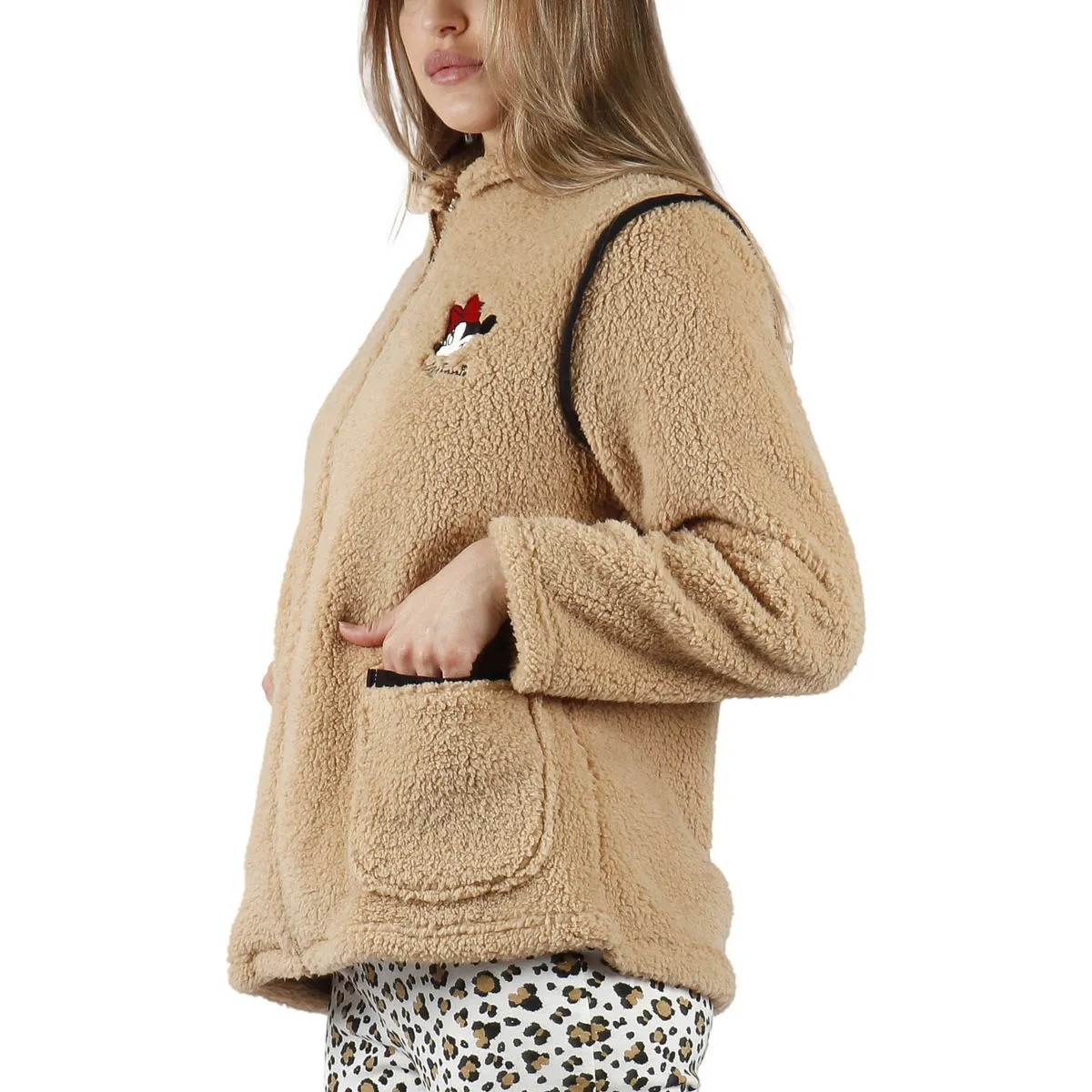 Chaqueta interior Minnie Leopardo Disney