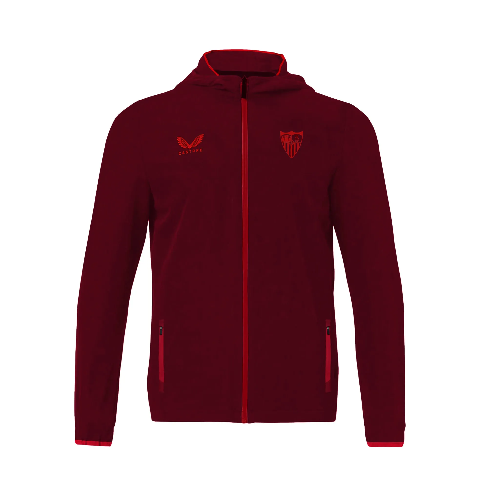 Chaqueta Roja capucha 23/24 Nio