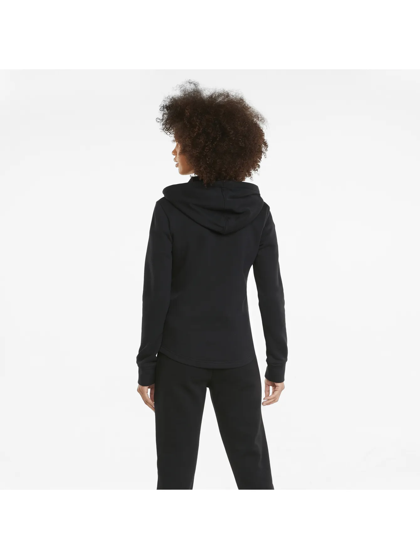 Conjunto Puma Classic Sweat Negro Para Mujer