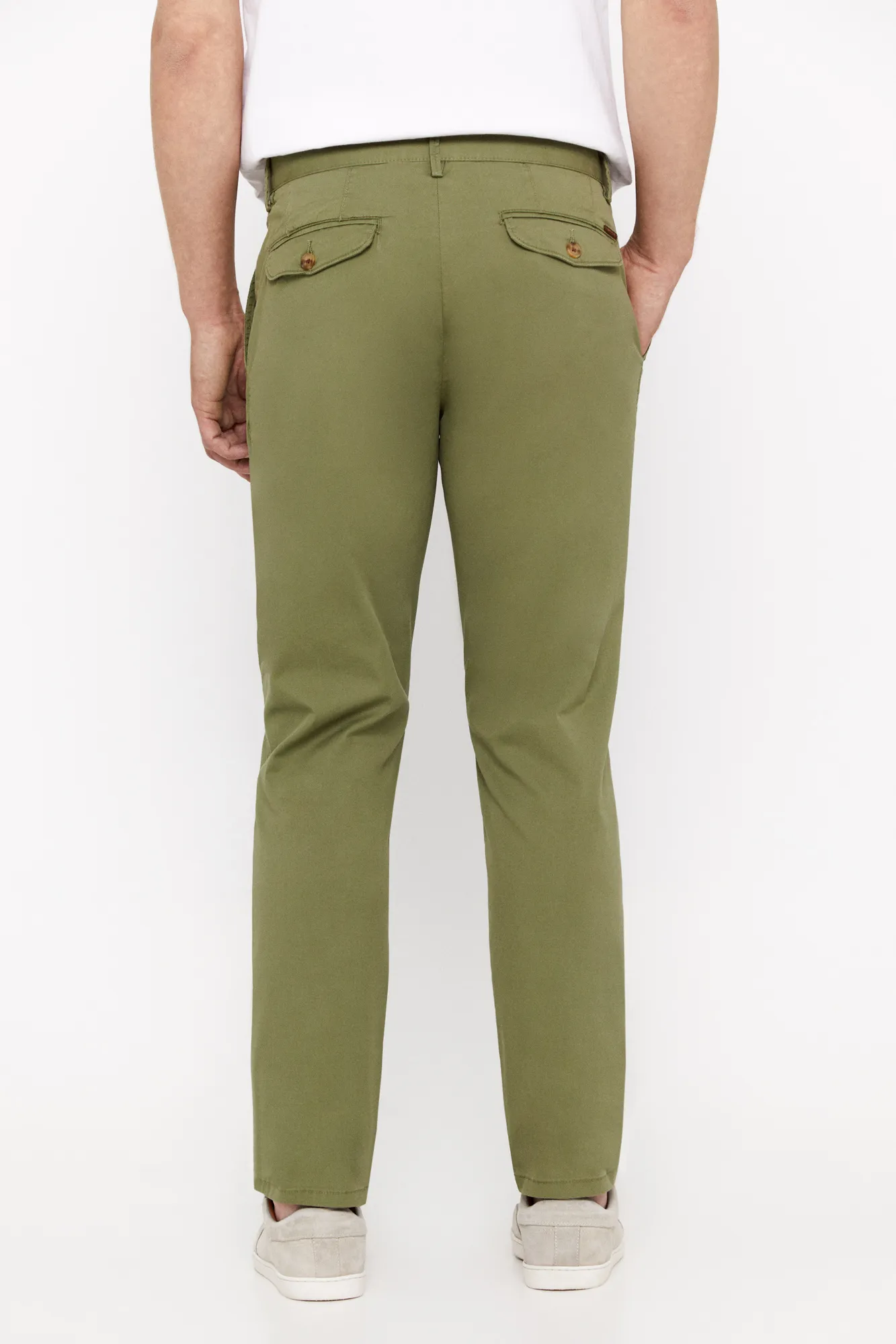 Cortefiel Pantalón chino ligero slim fit