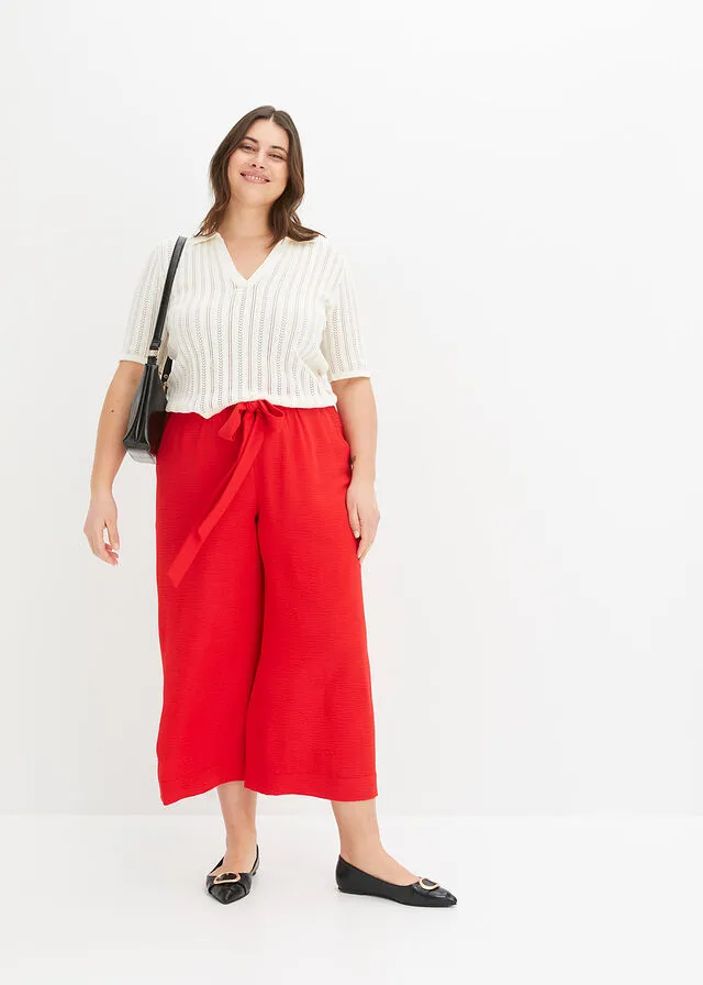 Culotte rojo intenso