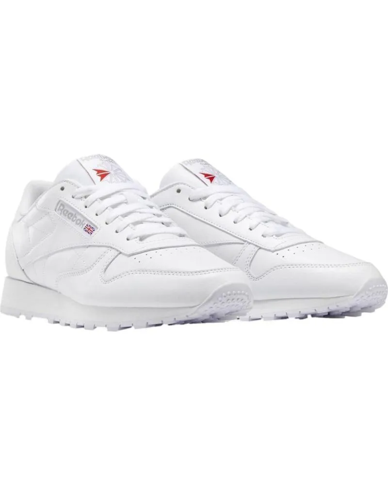 Deportivas REEBOK  de Mujer y Hombre y Niña y Niño ZAPATILLAS UNISEX CLASSIC LEATHER 100008492  BLANCO