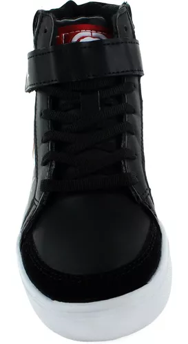 Ecko Tenis Bota Urbano Moda Confort Tactopiel Negro Niño 828