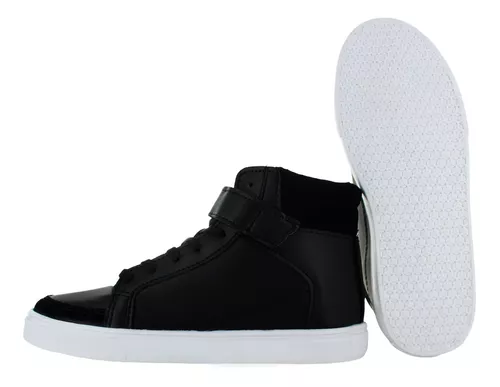 Ecko Tenis Bota Urbano Moda Confort Tactopiel Negro Niño 828