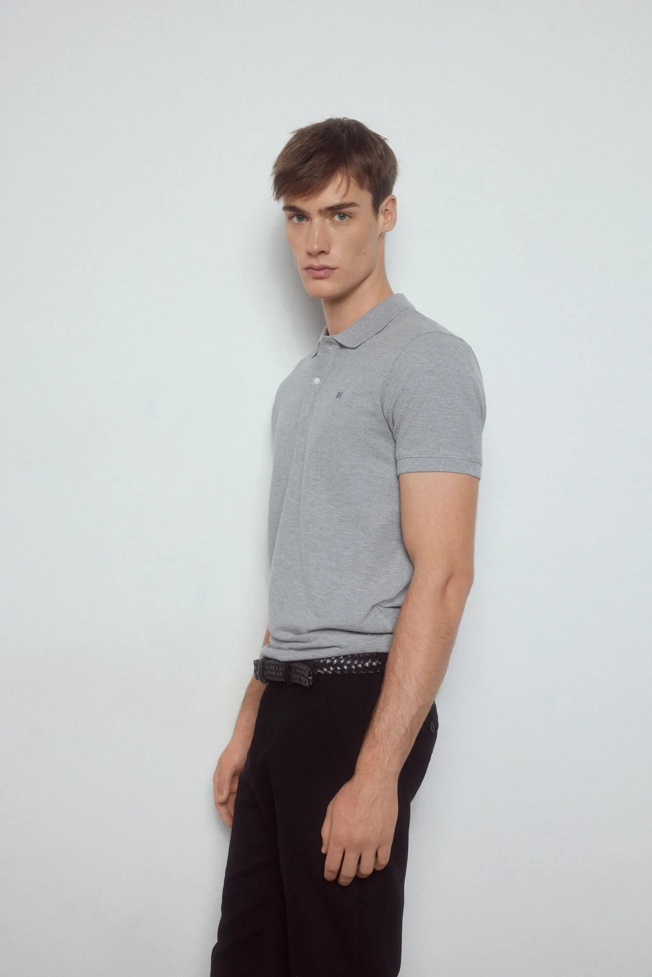 Essential slim polo shirt