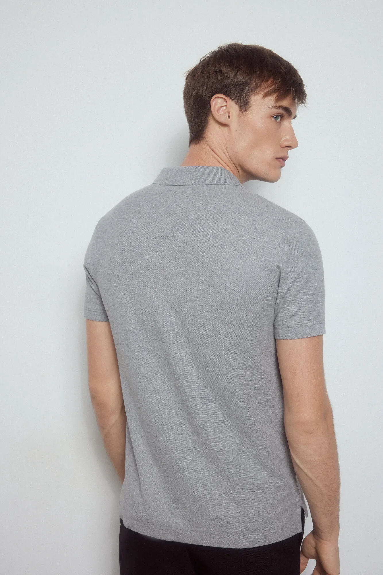 Essential slim polo shirt