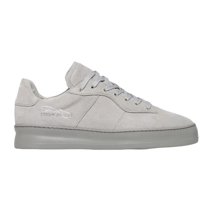 FILLING PIECES LOW PLAIN COURT SUEDE GREY