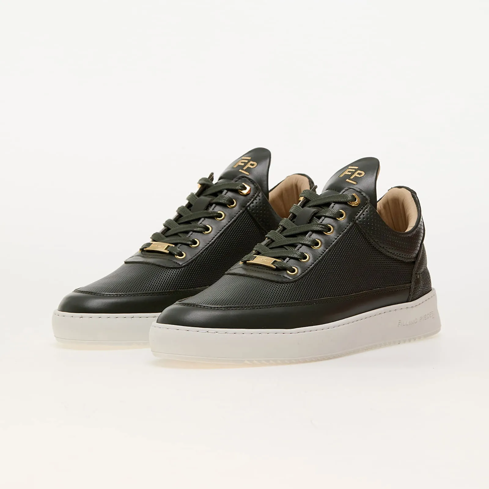 Filling Pieces Low Top Aten Green