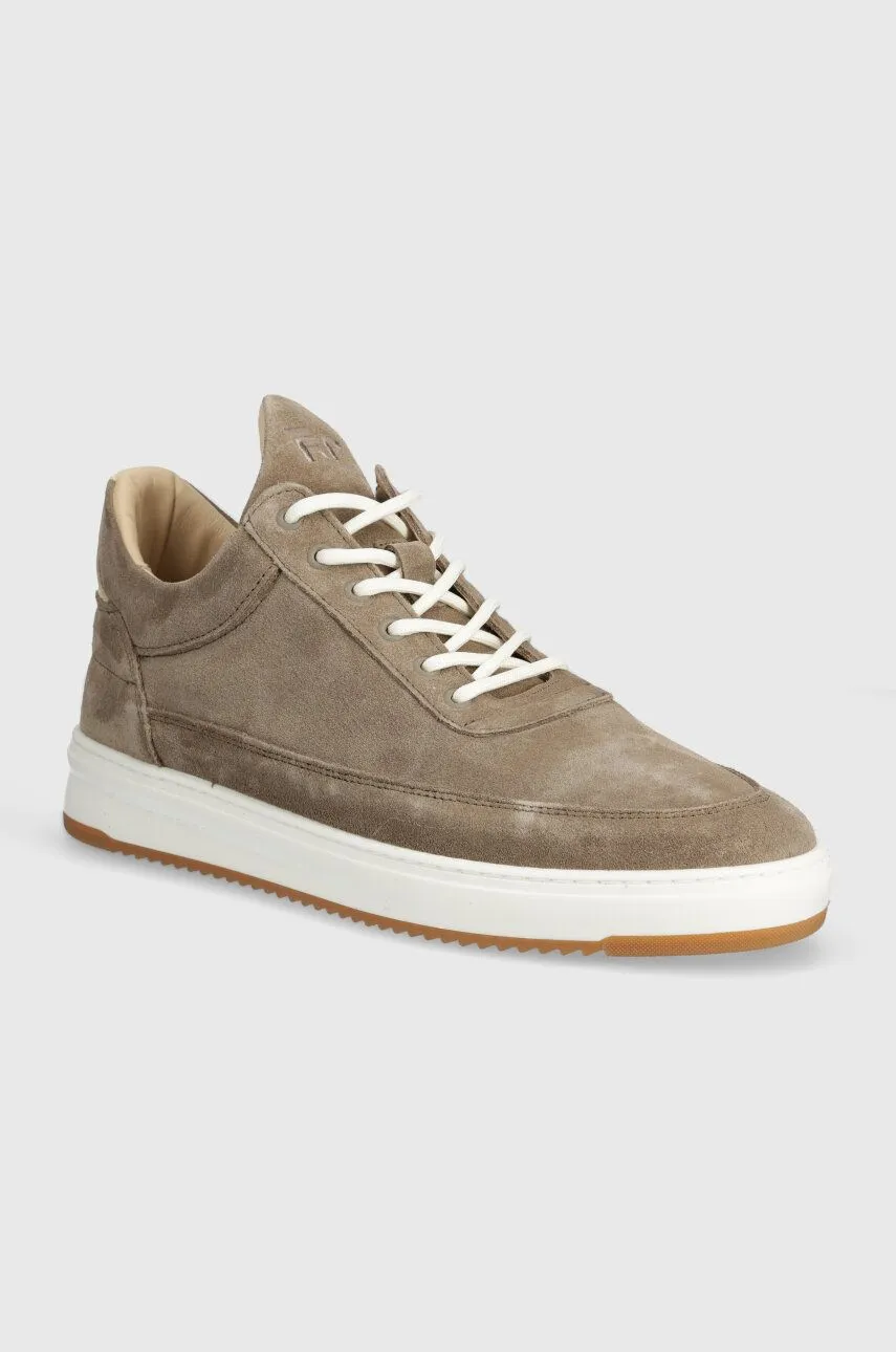 Filling Pieces Low Top Ripple Suede