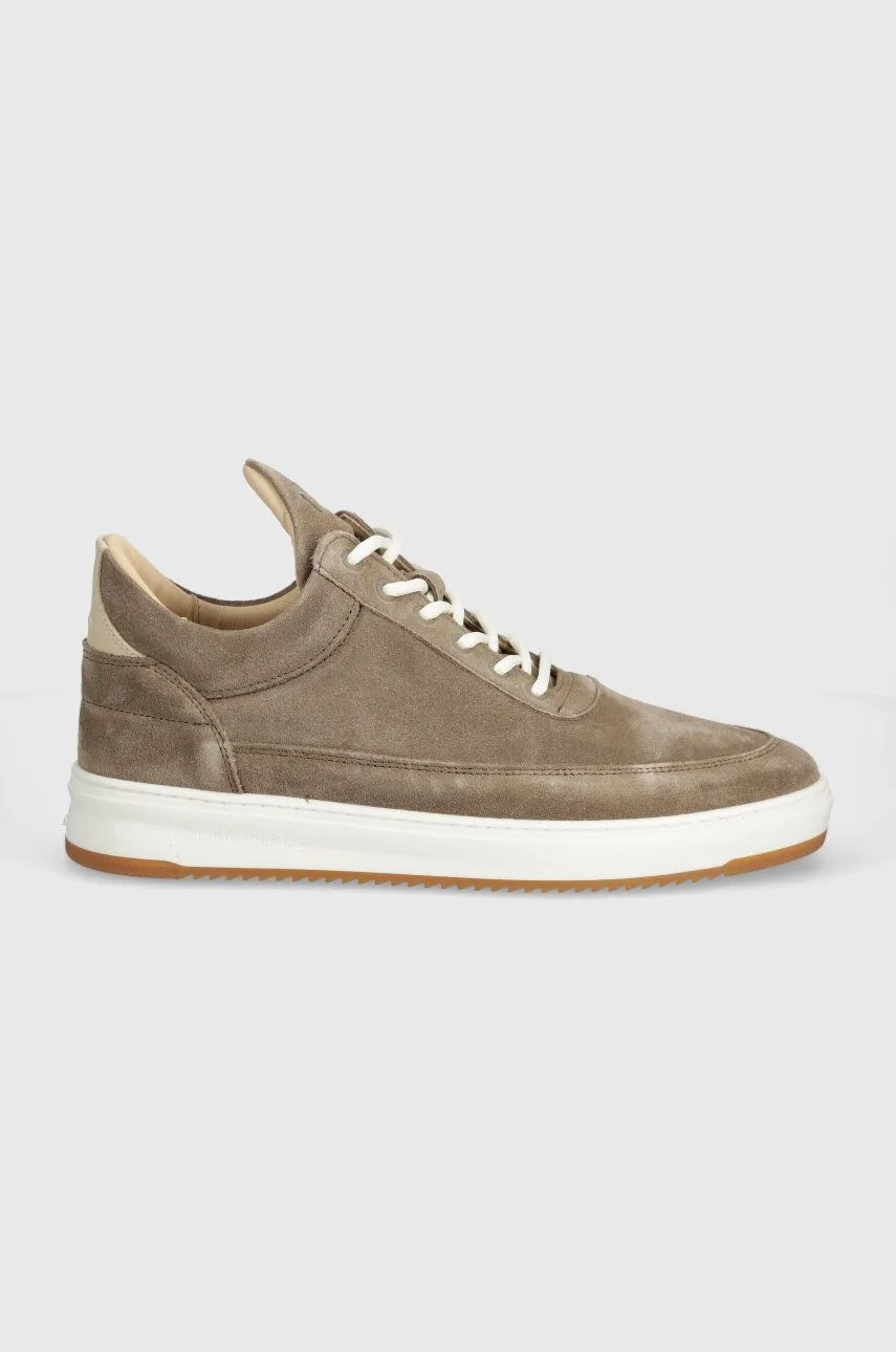 Filling Pieces Low Top Ripple Suede