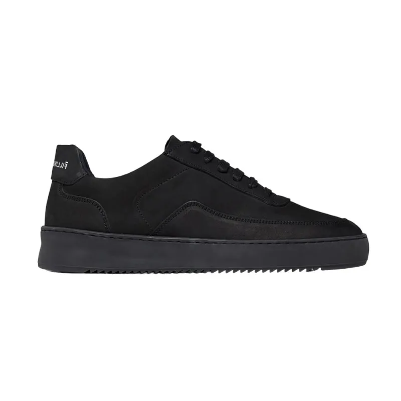 FILLING PIECES MONDO 2.0 RIPPLE NUBUCK ALL BLACK