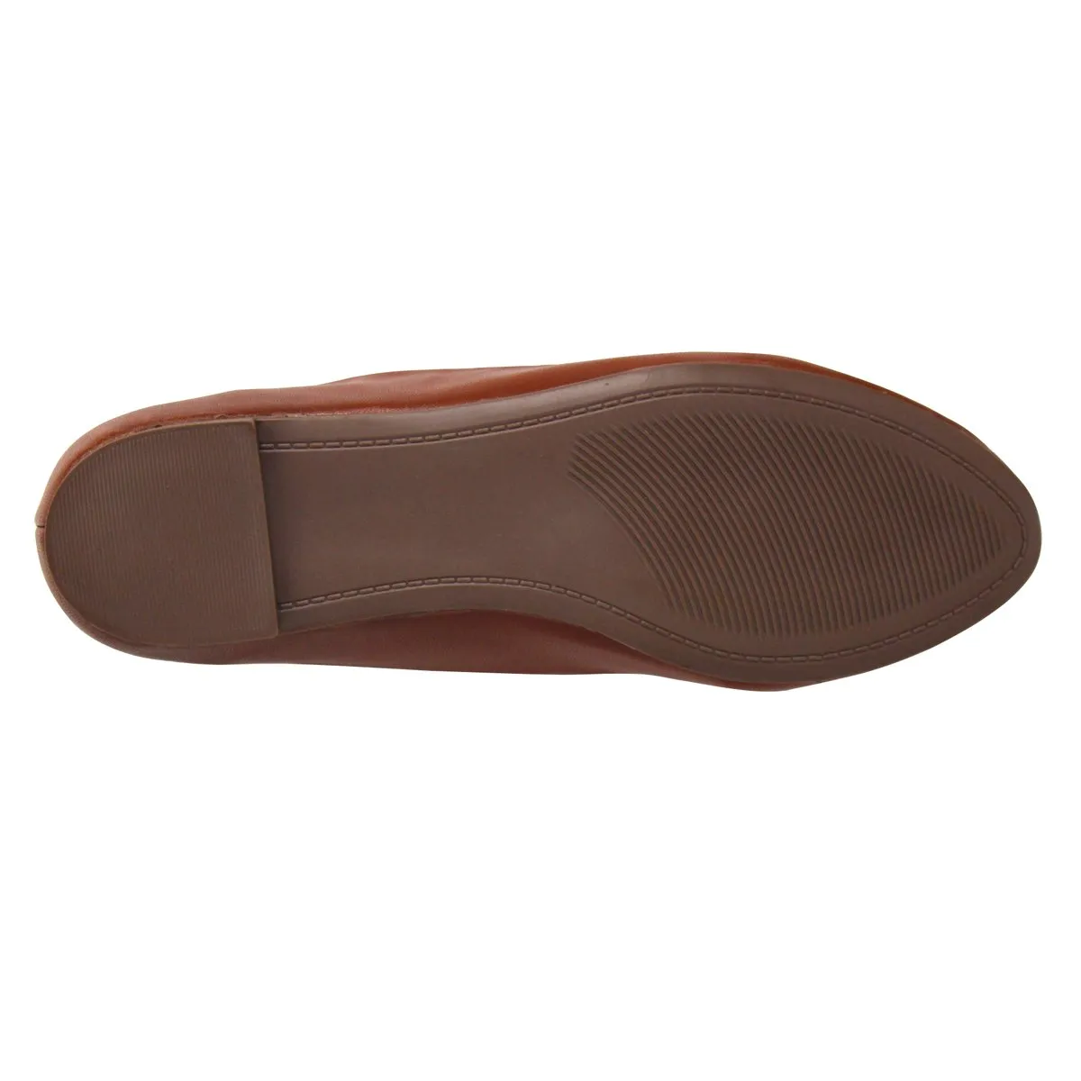 Flats clasicas Exterior Piel sintética Color Café Para Mujer De RBCOLLECTION