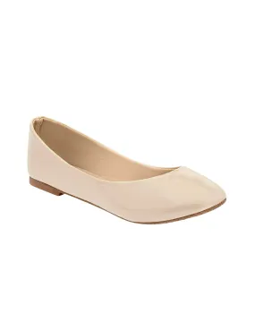 Flats clásicas Exterior Sintético Color Beige Para Mujer De RBBASICS