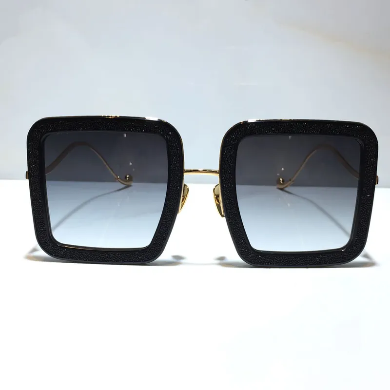 Gafas de sol para hombres y mujeres, ANNA, estrella radiante, estilo cuadrado, placa Retro antiultravioleta, montura completa, g