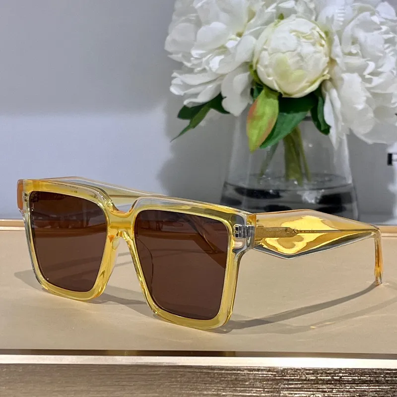 Gafas de sol para hombres y mujeres Summer 24 estilo anti-ultravioleta placa retro gafas de moda con caja aleatoria 24zs