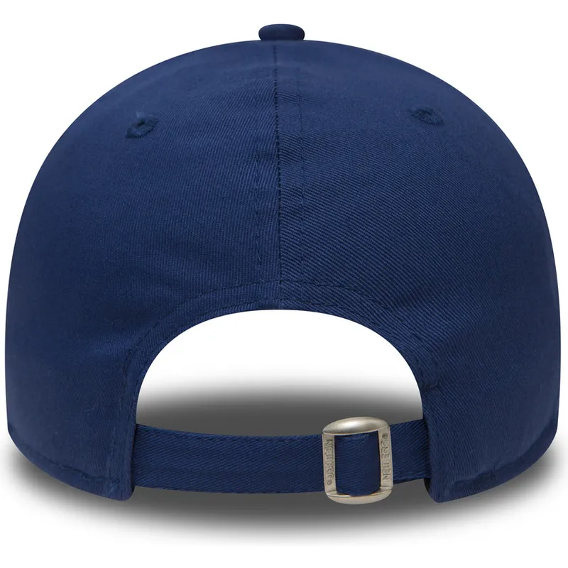 Gorra curva azul ajustable 9FORTY Essential de Los Angeles Dodgers MLB de New Era