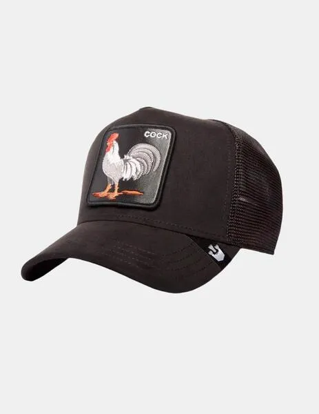 Gorra GOOIN BROS THE SUEDE ROOSTER - Black