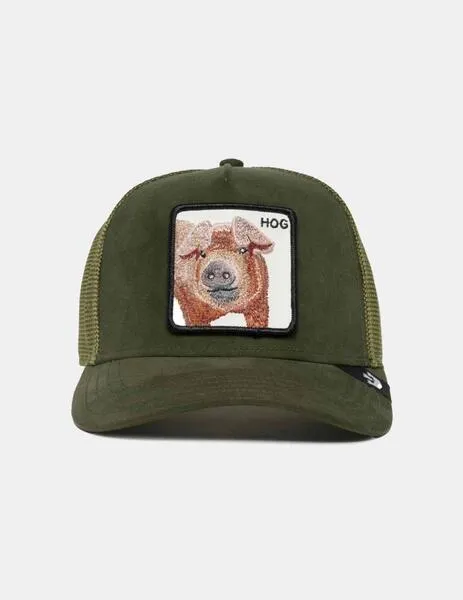 Gorra GOORIN BROS THE SUEDE PIG - Verde