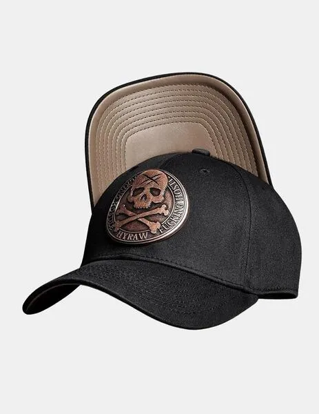 Gorra HYRAW METAL BADGE - Black