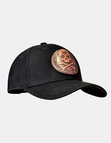 Gorra HYRAW METAL BADGE - Black