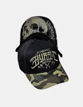 Gorra ORIGIN CAMO TRUCKER - Black/Camo