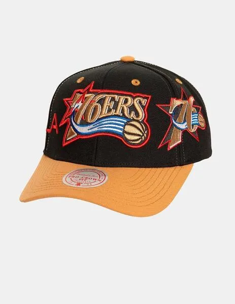 Gorra OVERBITE PRO HWC 76ERS - Black