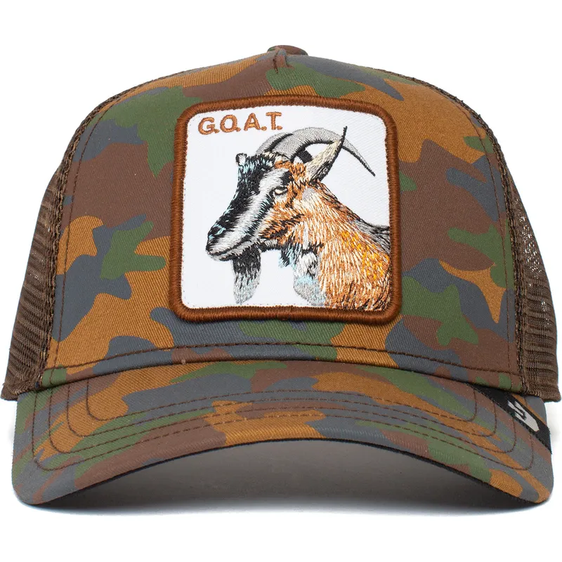 Gorra trucker camuflaje cabra G.O.A.T. Clay Henry The Farm de Goorin Bros.