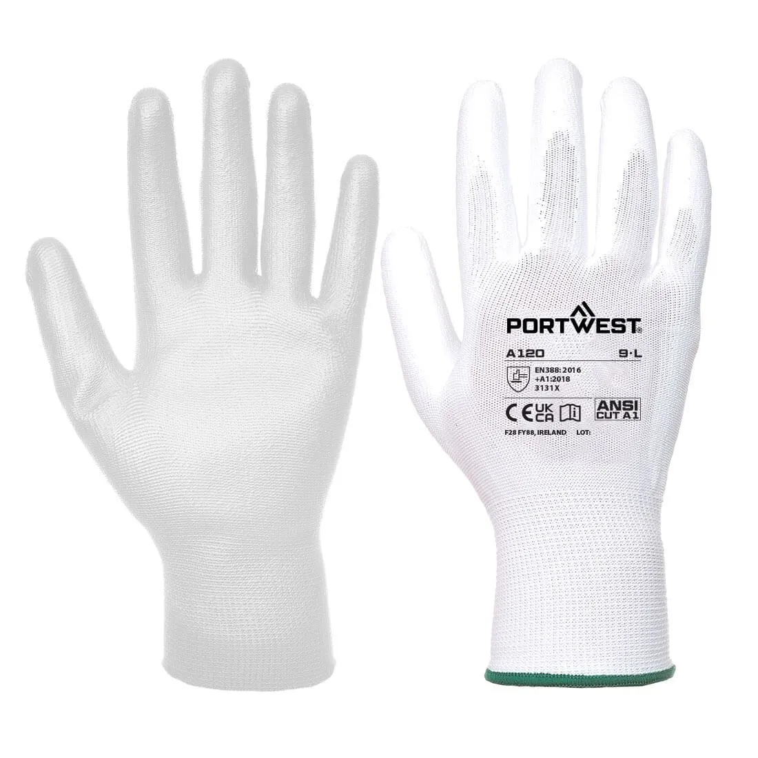 Guantes con palma de PU 