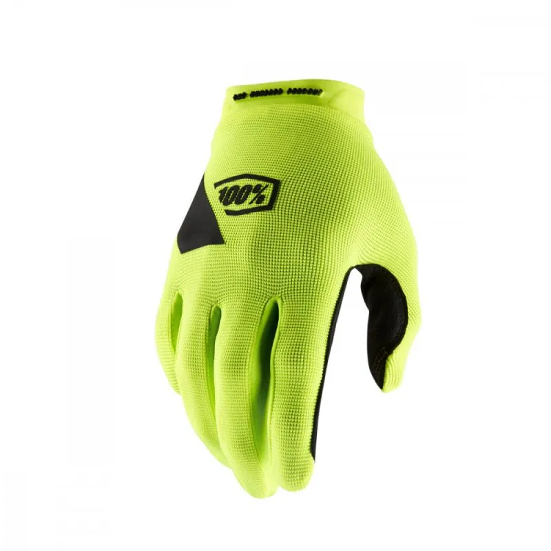 Guantes MTB 100% Bike RIDECAMP Guantes (Amarillo Fluo)