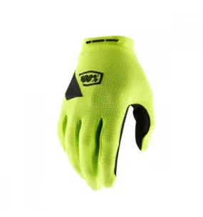 Guantes MTB 100% Bike RIDECAMP Guantes (Amarillo Fluo)