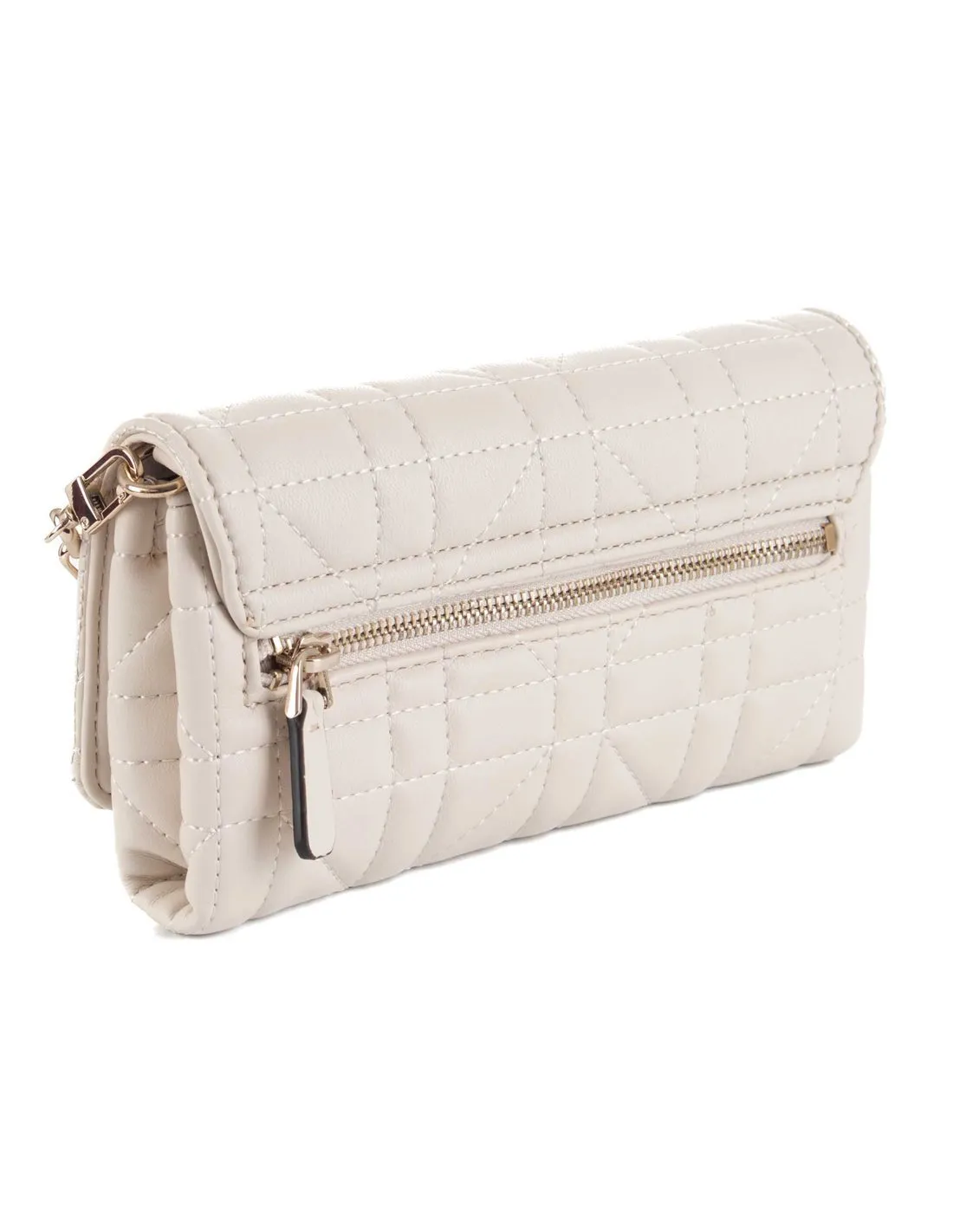 GUESS - Bolso beige Assia Mini QG849979