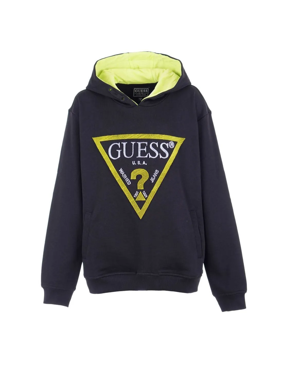 GUESS - Sudadera negra L3YQ04KAD73 Niño/a