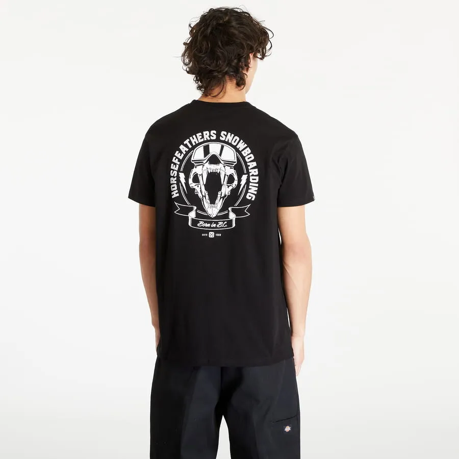 Horsefeathers Bear Skull T-Shirt