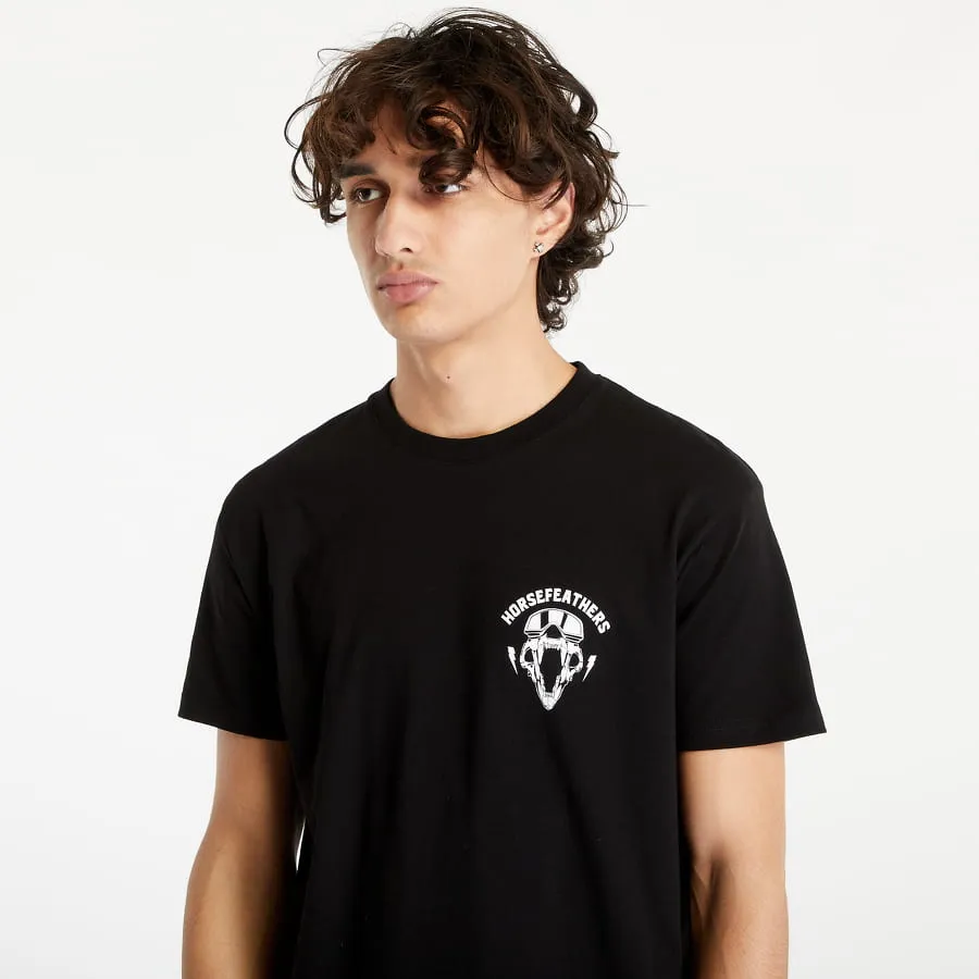 Horsefeathers Bear Skull T-Shirt