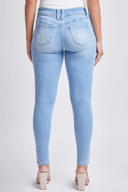 Jeans skinny talle medio moldeador YMI