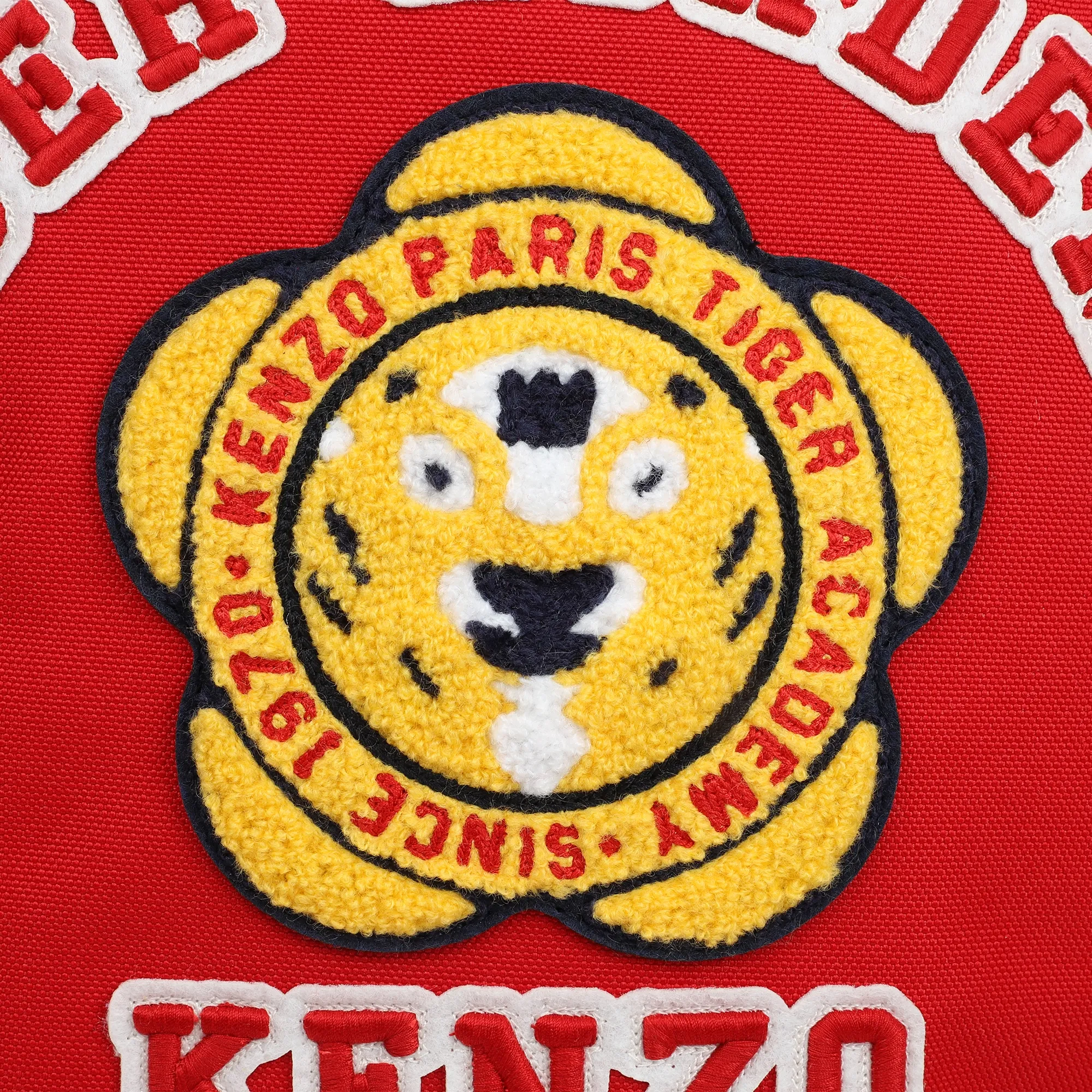 KENZO KIDS Mochila con tigre bordado