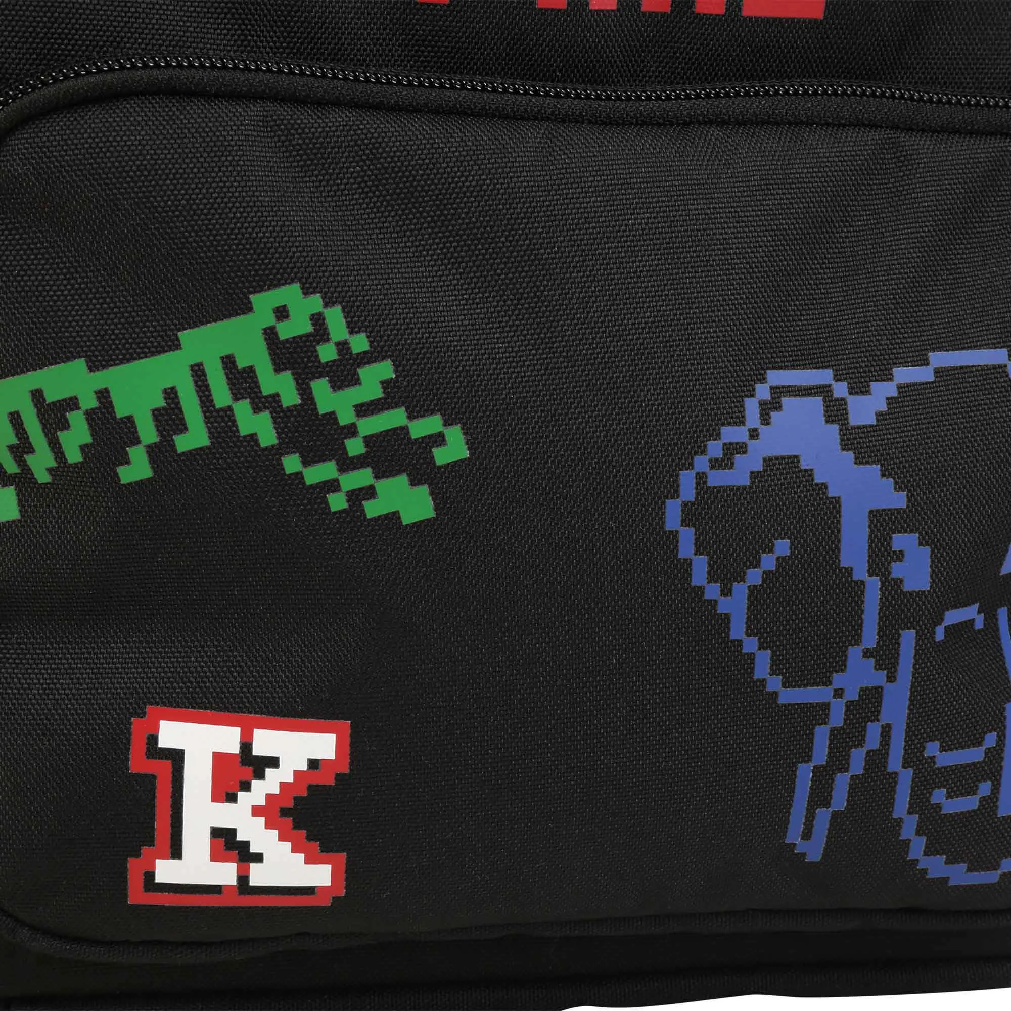 KENZO KIDS Mochila de lona serigrafiada