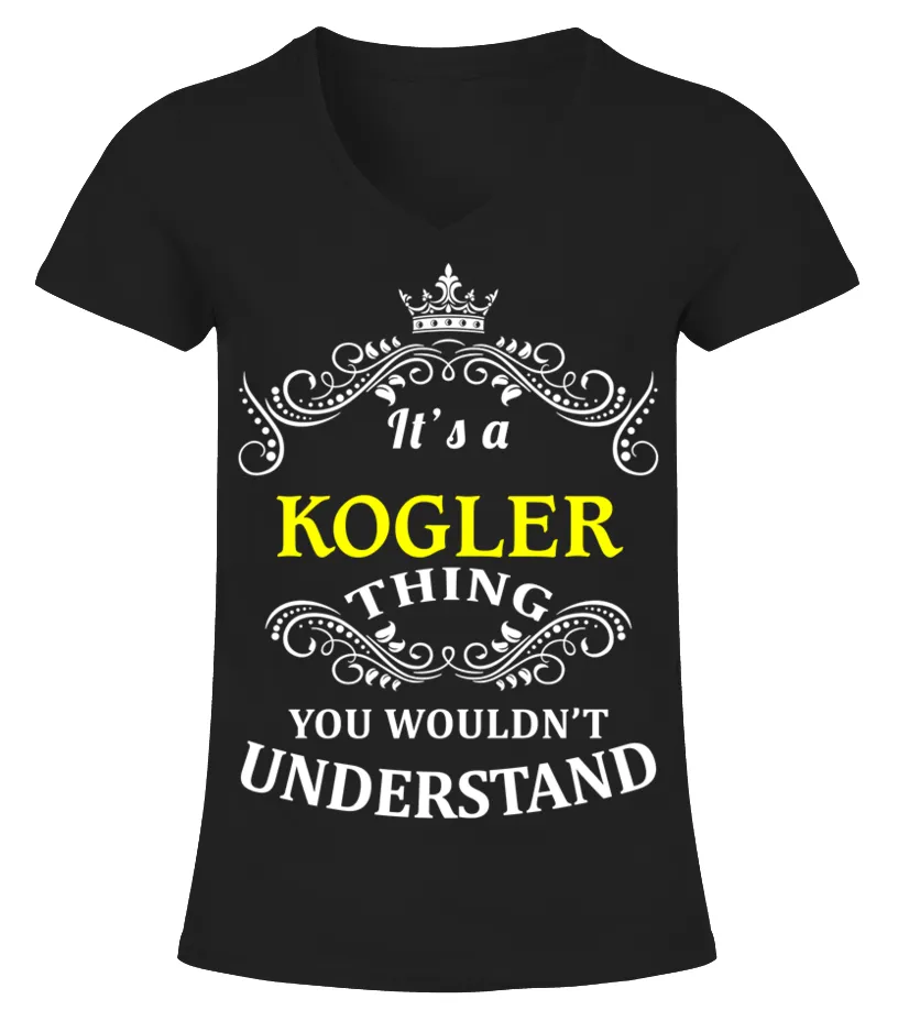 KOGLER Camiseta cuello pico Mujer