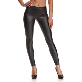 Leggings negros de talle bajo