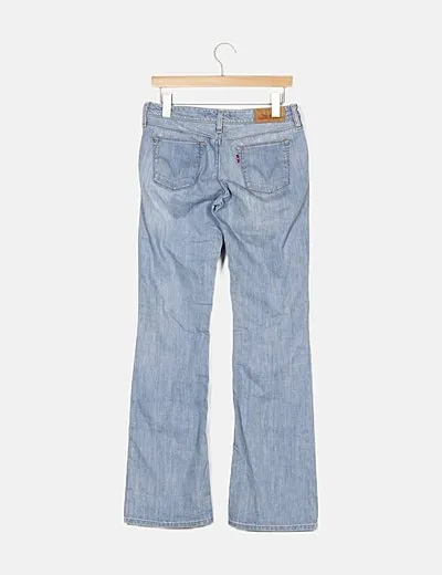 Levi's Jeans bootcut efecto desgastado