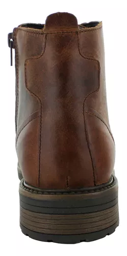 Levis Bota Casual Vestir Elegante Piel Cafe Hombre 85204