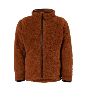 Lindberg Muddus Pile Jacket Windfleece Camel